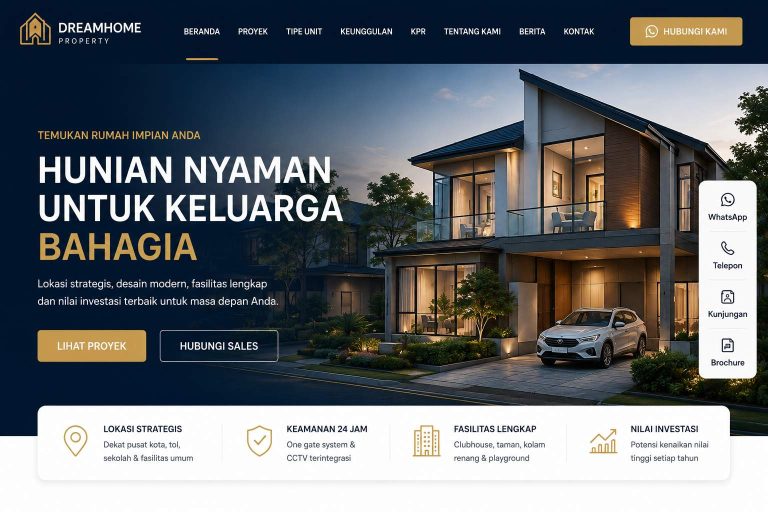 Dream Home by - Template Website Property